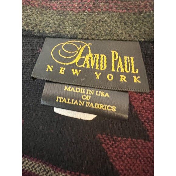 Vintage David Paul Navajo Aztec Blazer Size Small Yellowstone Crop Southwest - Picture 5 of 5